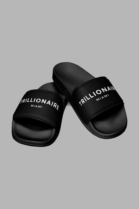Trillionaire Slides - Black