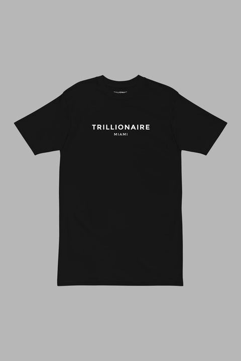 Women's Premium Branded Tee - Black